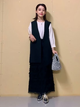 saho(低身長コーデ)さん(レディース・150cm)の秋コーディネート