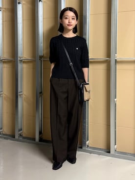 「POLO BCS（ポロ ビーシーエス）のアイテム」を使った、saho(低身長コーデ)さん（レディース・150cm）の夏コーディネート