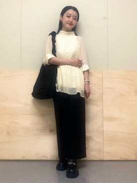 saho(低身長コーデ)さん(レディース・150cm)の春コーディネート