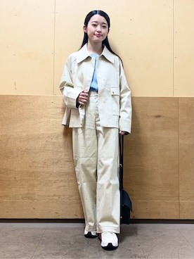 「HusHusH（ハッシュアッシュ）のアイテム」を使った、saho(低身長コーデ)さん（レディース・150cm）の冬コーディネート