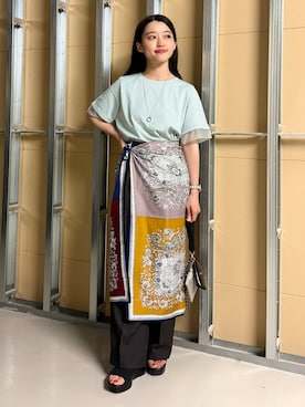 saho(低身長コーデ)さん(レディース・150cm)の春コーディネート