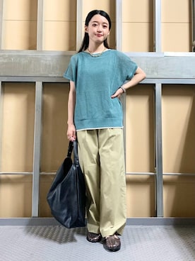 saho(低身長コーデ)さん(レディース・150cm)の夏コーディネート
