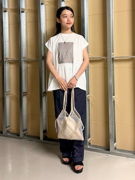 saho(低身長コーデ)さん(レディース・150cm)の夏コーディネート