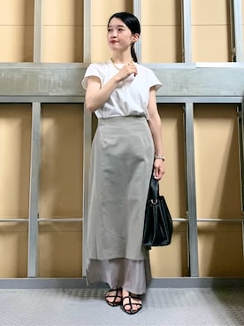 saho(低身長コーデ)さん(レディース・150cm)の夏コーディネート