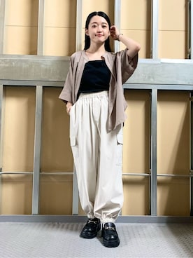 saho(低身長コーデ)さん(レディース・150cm)の夏コーディネート
