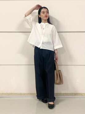 saho(低身長コーデ)さん(レディース・150cm)の秋コーディネート