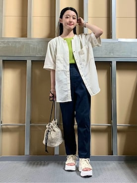 saho(低身長コーデ)さん（レディース・150cm）の夏コーディネート