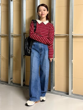 saho(低身長コーデ)さん(レディース・150cm)の秋コーディネート