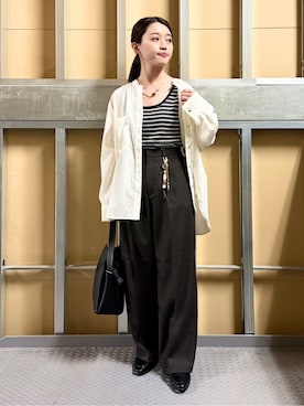 saho(低身長コーデ)さん(レディース・150cm)の春コーディネート