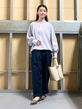 saho(低身長コーデ)さん(レディース・150cm)の冬コーディネート