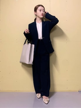 saho(低身長コーデ)さん（レディース・150cm）の春コーディネート