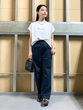 saho(低身長コーデ)さん(レディース・150cm)の夏コーディネート
