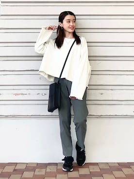 saho(低身長コーデ)さん(レディース・150cm)の秋コーディネート