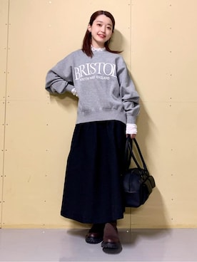 saho(低身長コーデ)さん（レディース・150cm）の冬コーディネート