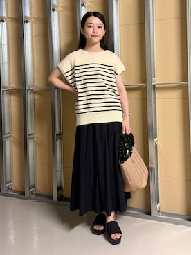saho(低身長コーデ)さん（レディース・150cm）の春コーディネート