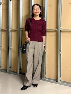 「POLO BCS（ポロ ビーシーエス）のアイテム」を使った、saho(低身長コーデ)さん（レディース・150cm）の夏コーディネート