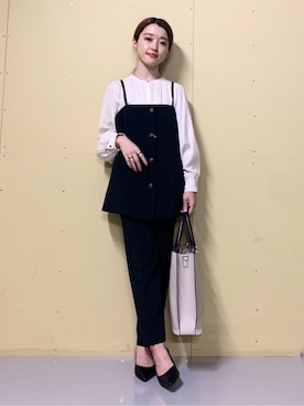 saho(低身長コーデ)さん(レディース・150cm)の春コーディネート