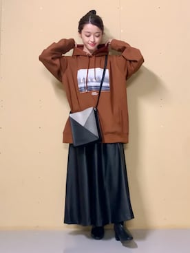 saho(低身長コーデ)さん（レディース・150cm）の秋コーディネート