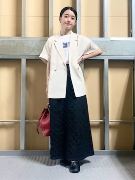 saho(低身長コーデ)さん(レディース・150cm)の夏コーディネート