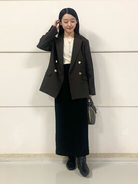 saho(低身長コーデ)さん（レディース・150cm）の秋コーディネート