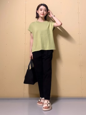 saho(低身長コーデ)さん(レディース・150cm)の夏コーディネート