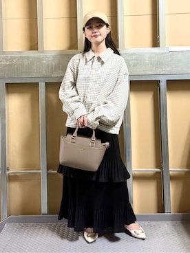 saho(低身長コーデ)さん(レディース・150cm)の春コーディネート