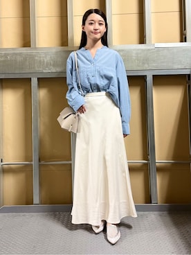 saho(低身長コーデ)さん(レディース・150cm)の春コーディネート