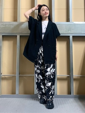 saho(低身長コーデ)さん（レディース・150cm）の夏コーディネート