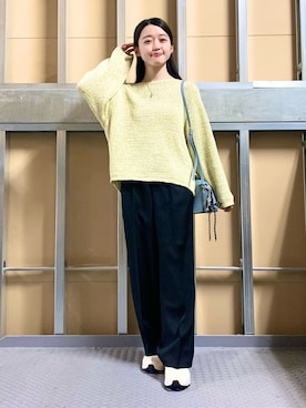 saho(低身長コーデ)さん（レディース・150cm）の冬コーディネート