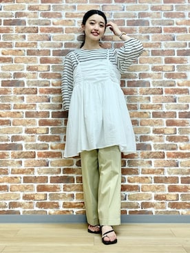 saho(低身長コーデ)さん(レディース・150cm)の夏コーディネート