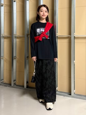 saho(低身長コーデ)さん(レディース・150cm)の秋コーディネート