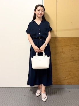 saho(低身長コーデ)さん（レディース・150cm）の春コーディネート