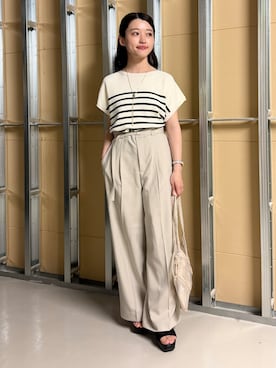 saho(低身長コーデ)さん(レディース・150cm)の春コーディネート