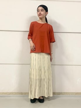 saho(低身長コーデ)さん(レディース・150cm)の夏コーディネート