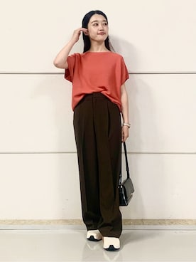 saho(低身長コーデ)さん(レディース・150cm)の秋コーディネート