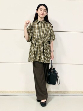 saho(低身長コーデ)さん(レディース・150cm)の夏コーディネート