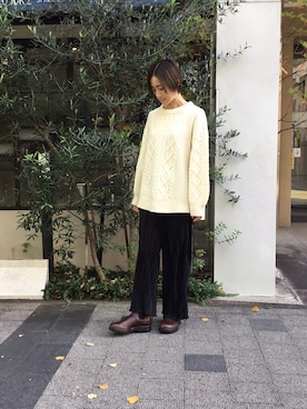 「Blundstone（ブランドストーン）のアイテム」を使った、Natural Shoe Store静岡店さん（レディース・158cm）の秋コーディネート