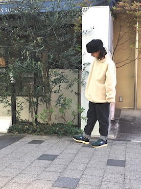 「KARHU（カルフ）のアイテム」を使った、Natural Shoe Store静岡店さん（レディース・148cm）の冬コーディネート