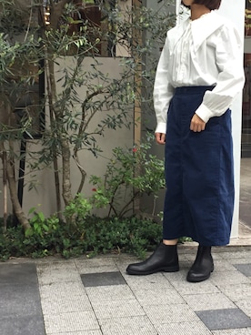 「Blundstone（ブランドストーン）のアイテム」を使った、Natural Shoe Store静岡店さん（レディース・163cm）の春コーディネート