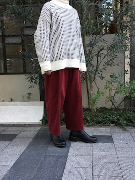 「Blundstone（ブランドストーン）のアイテム」を使った、Natural Shoe Store静岡店さん（レディース・152cm）の冬コーディネート