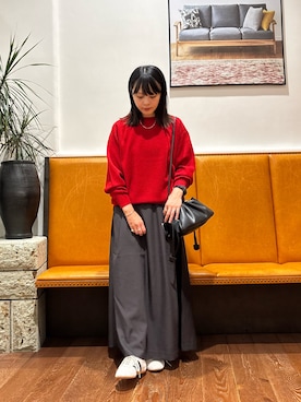 「adidas（アディダス）のadidas　TOKYO W（スニーカー）」を使った、kuroさん（レディース・158cm）の秋コーディネート