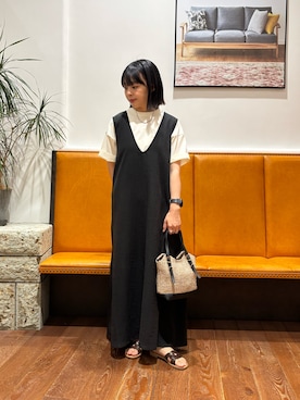 「EKAL（エカル）のアイテム」を使った、kuroさん（レディース・158cm）の夏コーディネート