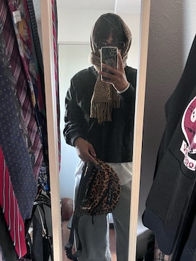 「アイテム（MA-1）」を使った、hinata53111さん（メンズ・168cm・10代）の冬コーディネート