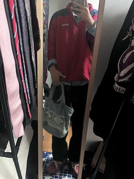 「アイテム（ローファー）」を使った、hinata53111さん（メンズ・168cm・10代）の冬コーディネート