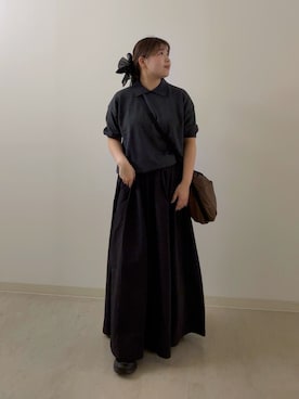 「EKAL（エカル）のアイテム」を使った、sayaさん（レディース・148cm）の夏コーディネート