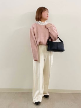 「MARCOBIANCHINI」｜sayaさん（レディース・148cm）の冬コーディネート