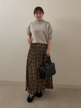 「かぐれ（カグレ）のアイテム」を使った、sayaさん（レディース・148cm）の春コーディネート