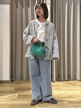 シュナさん（レディース・160cm）の冬コーディネート