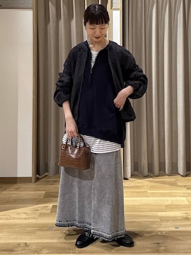 シュナさん（レディース・160cm）の冬コーディネート