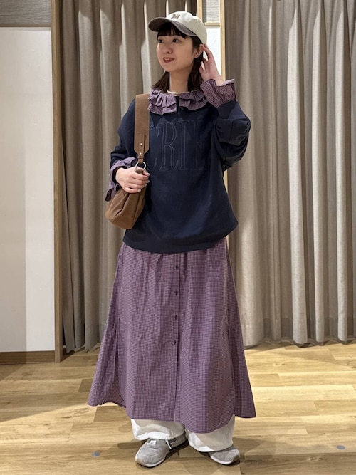 セール】《高山都さんコラボ》Wフリルカラーワンピース[プチサイズあり